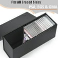 thumbnail image 1 of MHSIOAP-PSA Graded Card Storage Box, PSA Graded Card Storage Holder Container Slabs Box - 1 Pack, 1 of 4