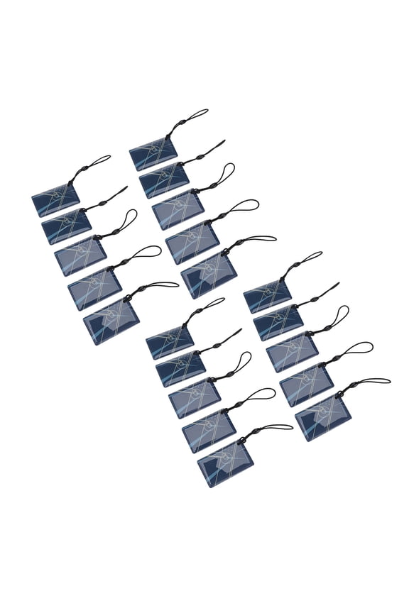 20Pcs 13.56Mhz Intelligent Proximity ID Card Contactless Key Fob for Door Entry Access Control System (2.0x1.2 inches / 50x30 mm)
