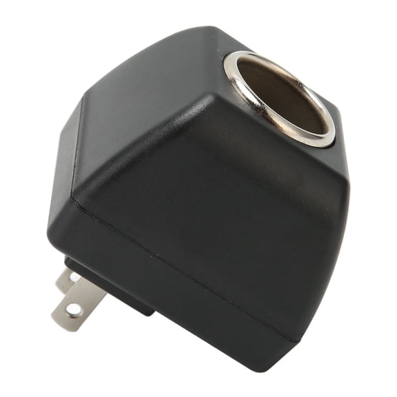 MHXCV AC to 12V DC Car Power Adapter LED Light Indicator Car Cigarettes Lighter Adapter for Small Vehicle Electronic Products Max 12W ABS (7.00 x 5.00 x 5.00 inches / 17.8 x 12.7 x 12.7 cm)