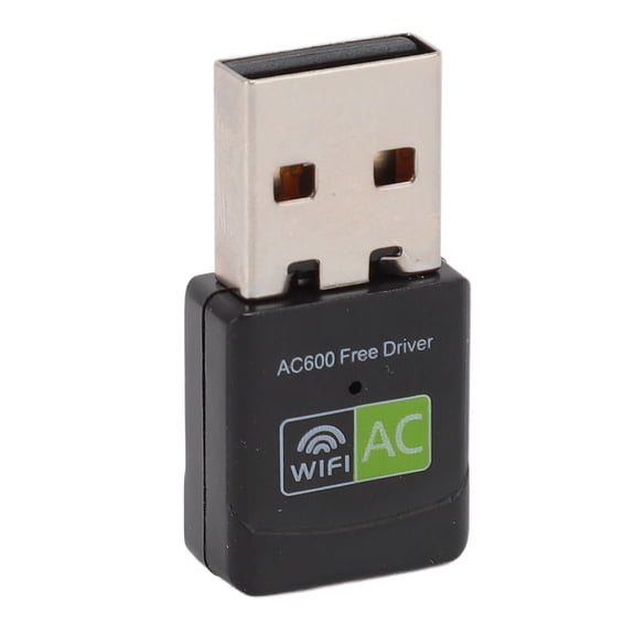 MHXCV AC600 USB Wi-Fi Adapter Dual Band 2.4G/5Ghz 600Mbps Wireless Network Transceiver Dongle for PC Desktop Laptop Windows 10 Mac Linux