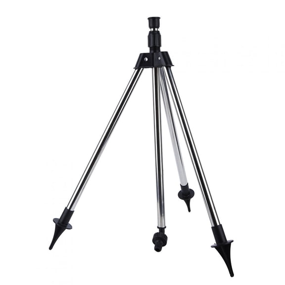 MHXCV Adjustable Tripod Sprinkler Base Holder for Yard Garden Watering Lawn Irrigation, High Quality Stainless Steel Extension Support, Thread Size G1/2 Inch (22.64-35.43 in / 57.5-90 cm Height)