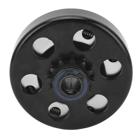 MHXCV Centrifugal Clutch 5/8in Bore 12T Premium Metal Go Kart Clutch Kit Heavy Duty Mini Bike Clutch Assembly Fits 35 Chain 2-6.5HP Engines 4.33 inches / 11 cm High Performance Replacement Parts
