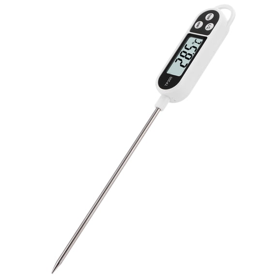 MHXCV Digital Food Thermometer Instant Read Electronic Kitchen Probe for Baby Milk Oil and Liquid Cooking Temperature Measurement, 9.4 inches / 24 cm