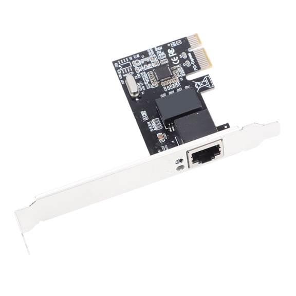 MHXCV Gigabit Ethernet Card PCI-E Fully Compatible Network Controller Accessories 5.9 inches / 15 cm Length 10/100/1000Mbps RJ-45