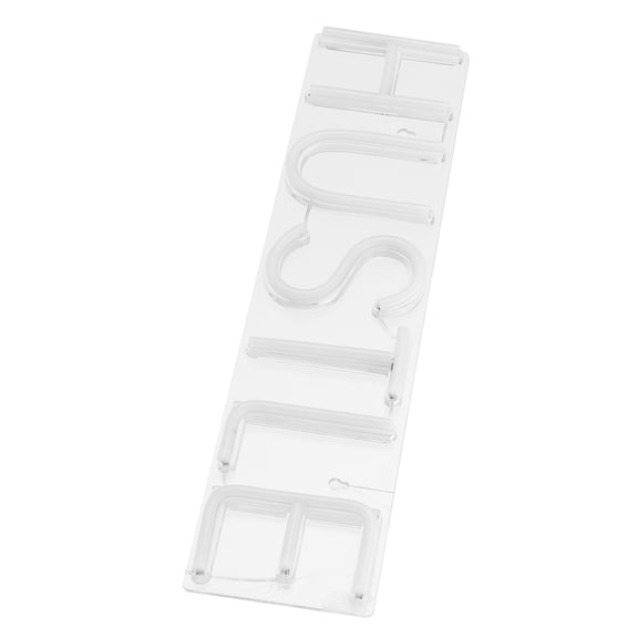 MHXCV Hustle Words Neon Signs LED Neon Light for Home Bedroom Dorm Party Wedding USB Powered Dynamic Wall Art Decor Sign Lamp 19.7x4.9x0.8 Inches / 50x12.5x2 cm