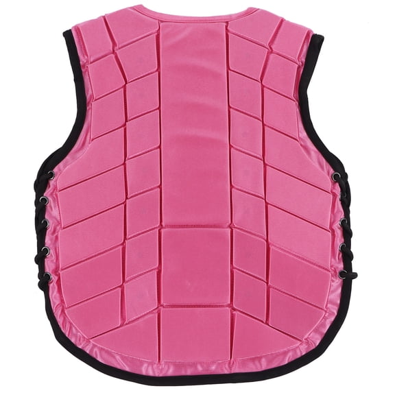 MHXCV Kids Equestrian Vest Foam Padded Safety Horse Riding Body Protector Protective Gear Pink CL