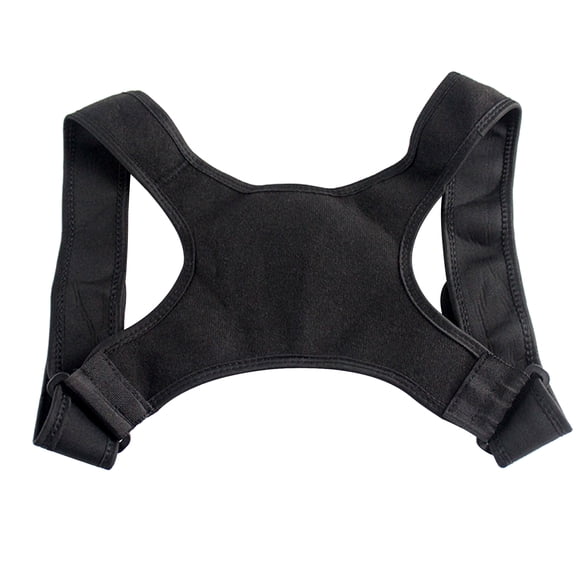 MHXCV Premium Posture Corrector for Adults and Children, Adjustable Spine Support Straightener and Breathable Upper Back Brace for Posture Improvement (16.0 x 15.0 inches / 40.6 x 38.1 cm)