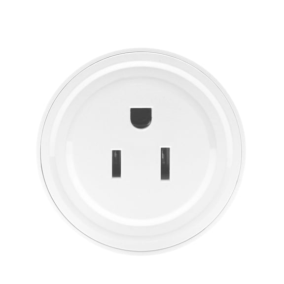 MHXCV Smart Wi-Fi Plug, 10A Wireless Wifi Socket Outlet with APP Remote Control Voice Control Schedule Function, Mini In-wall Wall Plug for DIY Home Automation (1.97 x 1.18 inches / 5.0 x 3.0 cm)