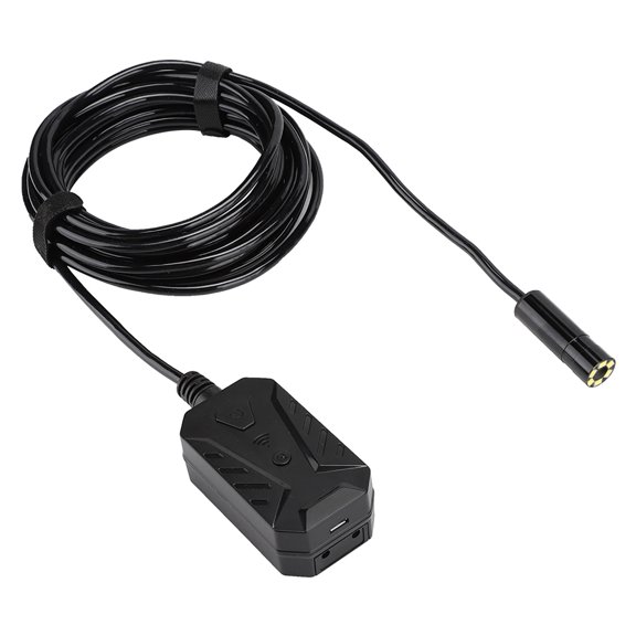MHXCV Ultra Clear WiFi Auto Focus 5MP Mobile Phone Endoscope Camera with 6 Adjustable LEDs IP68 Waterproof Lens Borescope Snake Inspection Camera for IOS Android (10 meters / 32.8 ft)