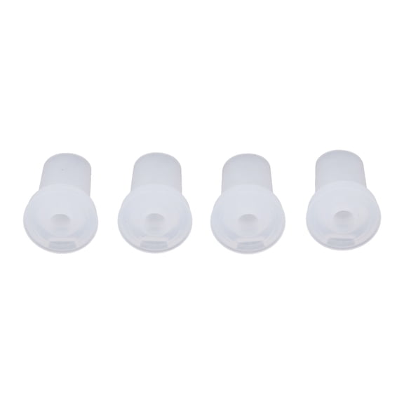 MHXCV Water Bottle Bite Valve Replacement, Soft Silicone Water Bottle Mouthpiece Valve for Brita Sippy Cups, Leak Proof Bottle Silicone Mouthpiece Valve Replacement (4 Pack, 10 inches / 25.4 cm)