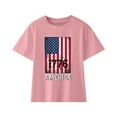 MHZLDYZ 1824 Months Girl Clothing Kid Toddler Shirts 4Th of July 3D