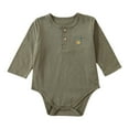 thumbnail image 1 of MHZLDYZ Baby Boy's Clothing Baby Boys And Girls Long Sleeve Fruit Pattern Crawling Suit for 0 To 24 Years Baby Onesies 12-18 Months Baby Boy Summer Clothes Baby Boy Summer Clothes(Army Green,73), 1 of 4