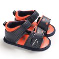 thumbnail image 1 of MHZLDYZ Baby Shoes 12-325 Months Infant Toddler Baby Summer Cartoon Anti-Slip Walking Shoes Prewalker Sandals Baby Walking Shoes 12-18 Months Baby Shoes 9-12 Months Boy (Dark Blue,11), 1 of 1