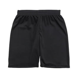 Boys black sports shorts clearance