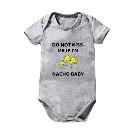 MHZLDYZ New Born Clothes Baby Girl Infant Boys Girls Short Sleeve Cartoon Rompers Newborn Tights With Pockets for 0 To 24 Months Baby Onesie Baby Girl Onesies Baby Girl Onesies(Gray,0-3 Months)