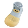 thumbnail image 1 of MHZLDYZ Shoe Socks Prewalker Baby Toddler Cartoon Children Shoes Boys Socks Girls Summer Slipper Baby Shoes Baby Sneakers Baby Booties Infant Walking Shoes(Gray,22), 1 of 6