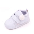 thumbnail image 1 of MHZLDYZ Sock Shoes for Baby Girl Infant Baby Girls Sneakers Spring And Autumn Angel Soft Soled Toddler Shoes Casual Flat Shoes Flat Baby Shoes 9-12 Months Girl Baby Shoes 12-18 Months (White,13), 1 of 6