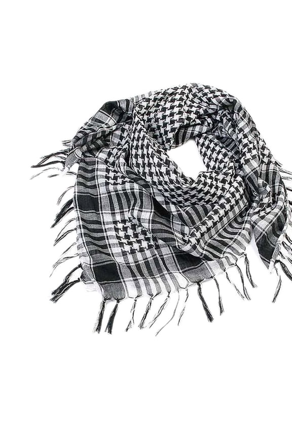 Summer Scarves for Women Lightweight 1Pc Unisex Fashion Women Men Arab Shemagh Keffiyeh Palestine Scarf Shawl Wrap Bk Head Scarf for Women Head Wraps for Women( Black ,One Size)