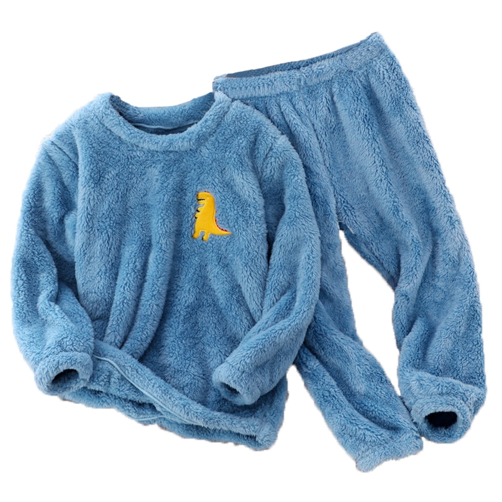 Baby Boy Winter Fleece Dress Hodded Shirt With Pajama Design Fila