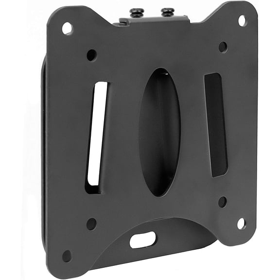 MI-203 Ultra Low Profile Fixed TV Wall Mount for 1332 Inch Flat Screen TVs | 0.55 Flush Design | VESA 75x75 & 100x100 | 60 lb Capacity | Built-in Bubble Level