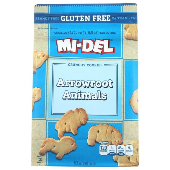 MI-DEL GLUTEN-FREE ARROWROOT COOKIES, 8 OZ.