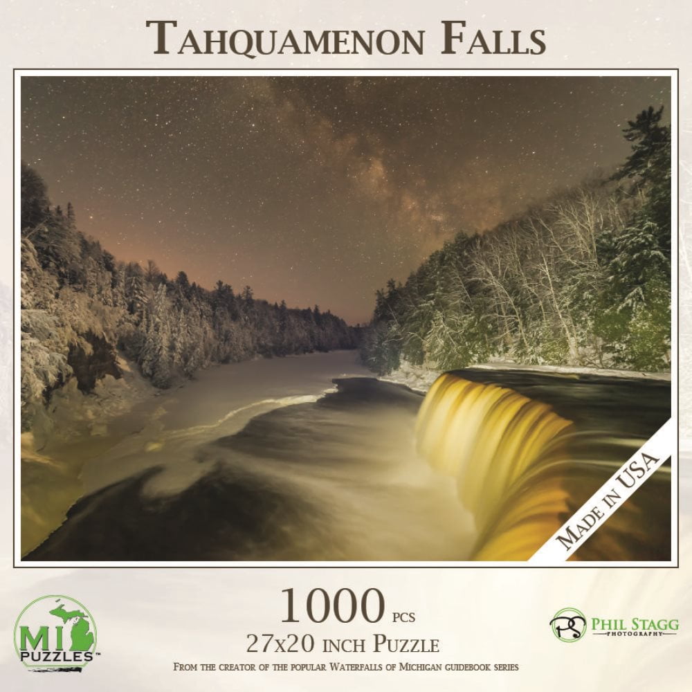 MI Puzzles Phil Stagg Photography Tahquamenon Falls 1000 Piece Puzzle ...