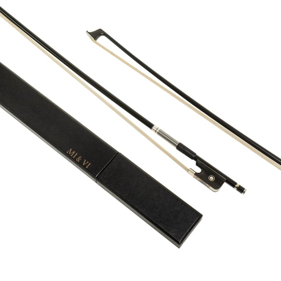 MI&VI AB-760 Carbon Fiber Viola Bow (Full Size 4/4) with Bow Case Included