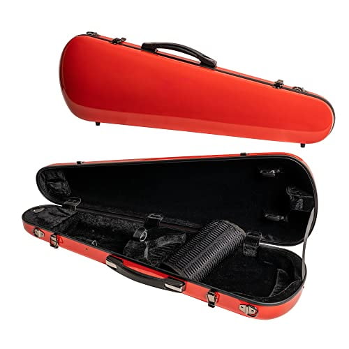 MI&VI NG7002S Classic Hard Fiberglass Violin Case (Full Size) 4/4 with