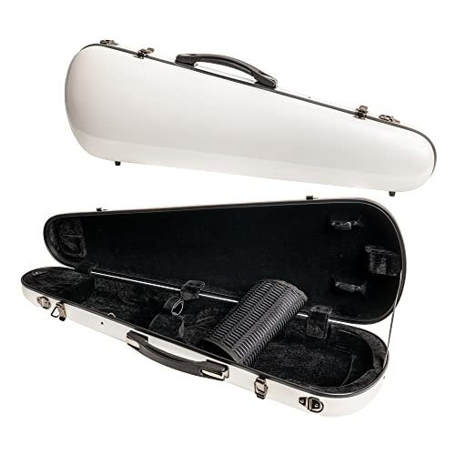 MI&VI NG7002S Classic Hard Fiberglass Violin Case (Full Size) 4/4 with