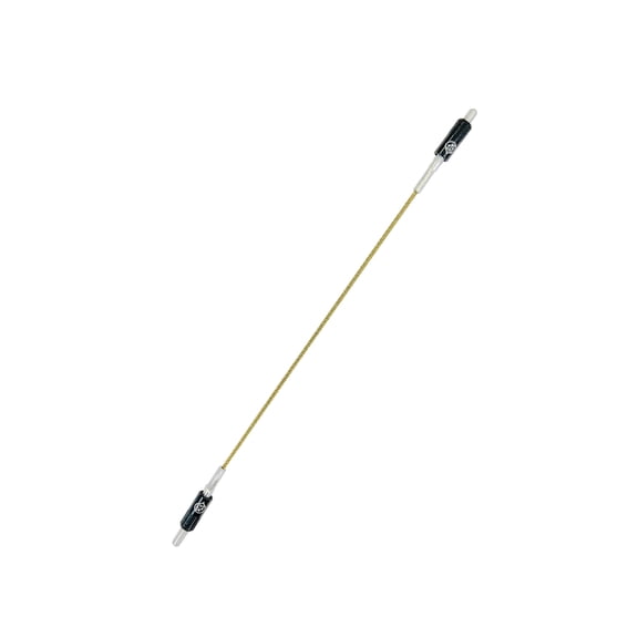 MI&VI Titanium Alloy Violin Tail Gut/Tailgut Non-slip Tailpiece with Wire Adjuster, Strand Connecters for 4/4 Size Violins (Violin 4/4)