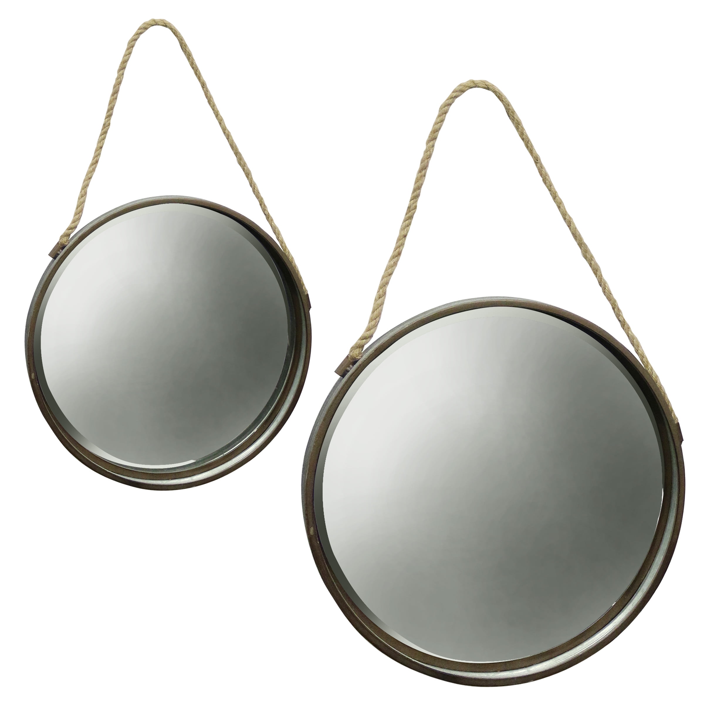 MI12624DS Stylecraft Home Collection Montauk - 34 Inch Wall Mirror