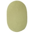 thumbnail image 1 of Colonial Mills 12' x 16' Olive Green All Purpose Handcrafted Reversible Oval Outdoor Area Throw Rug, 1 of 3