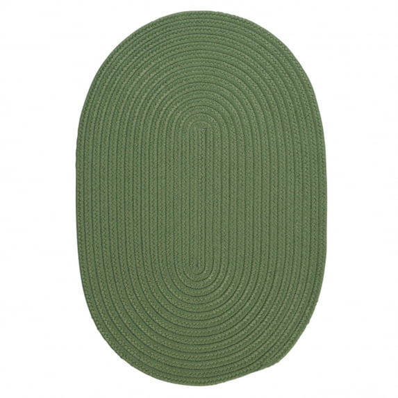 MI67R144X180 Marys Isle - Moss 12x15 Rug, 100% Polypropylene - Oval.