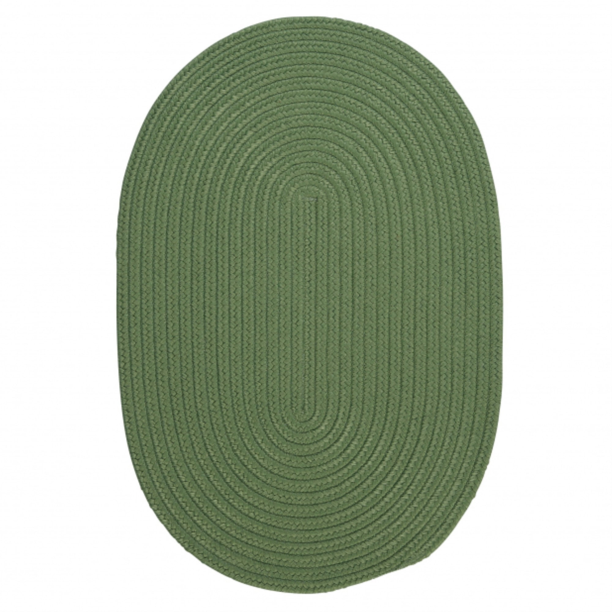 MI67R144X192 Marys Isle - Moss 12x16 Rug, 100% Polypropylene - Oval ...