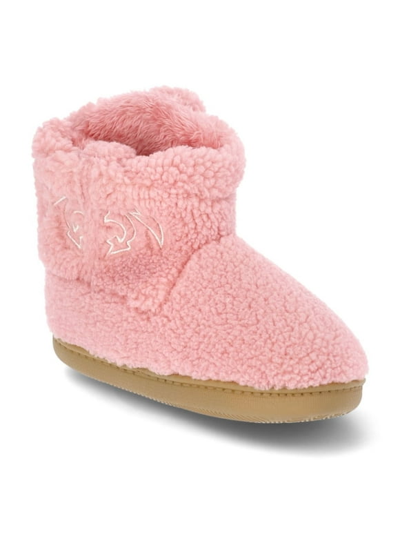 Girl Little & Big Girls Western Cowgirl Boot Fleece Slippers