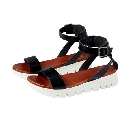 MIA Rina Black MH1084-001 Women's Size 6