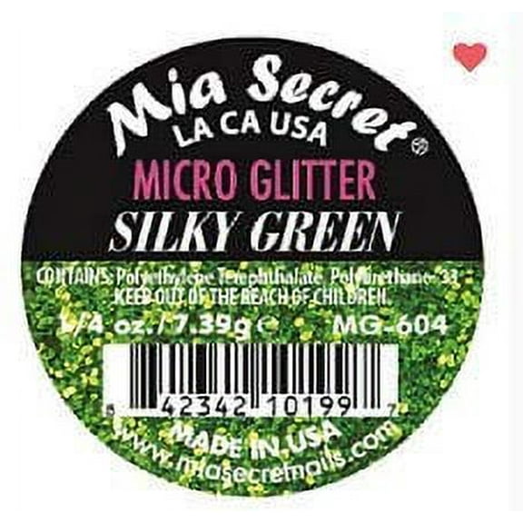MIA SECRET (PL400-MG612) - Sea Green (MICRO GLITTER)