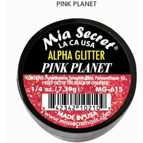 MIA SECRET (PL400-MG615) Pink Planet (ALPHA GLITTER)
