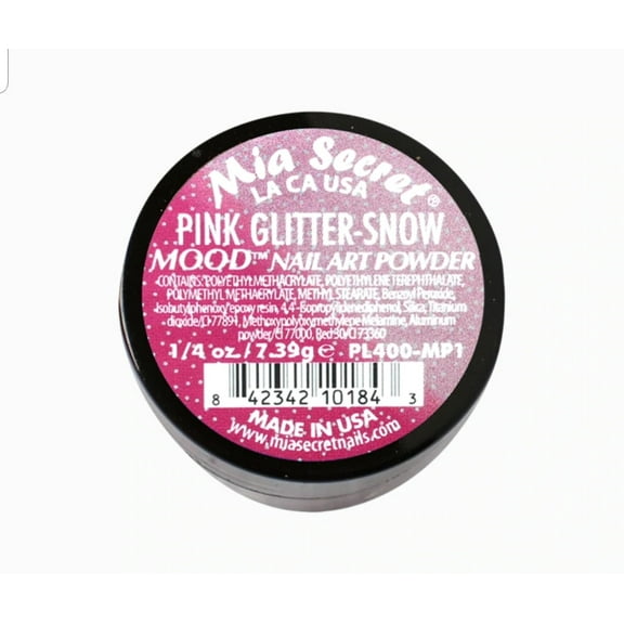 MIA SECRET (PL400-MP1) - Pink Glitter Snow (MOOD)