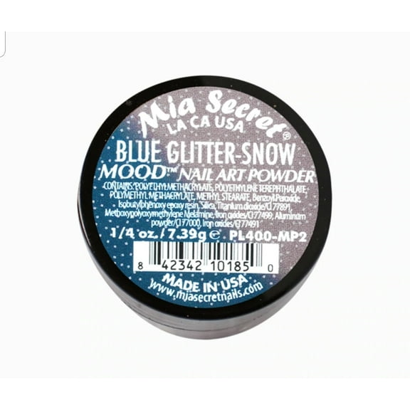 MIA SECRET (PL400-MP2) - Blue Glitter Snow (MOOD)