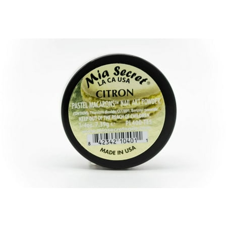 MIA SECRET (PL400-TE5) - Citron (PASTEL MACARONS)