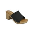 thumbnail image 1 of MIA Too Women's Anka Heeled Slide On Clog, 1 of 5