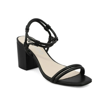 MIA TOO Women's Annelise Block Heel Ankle Strap Sandal