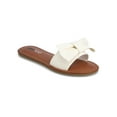 thumbnail image 1 of MIA TOO Women's Blonddie Flat Bow Slide Sandal, 1 of 5