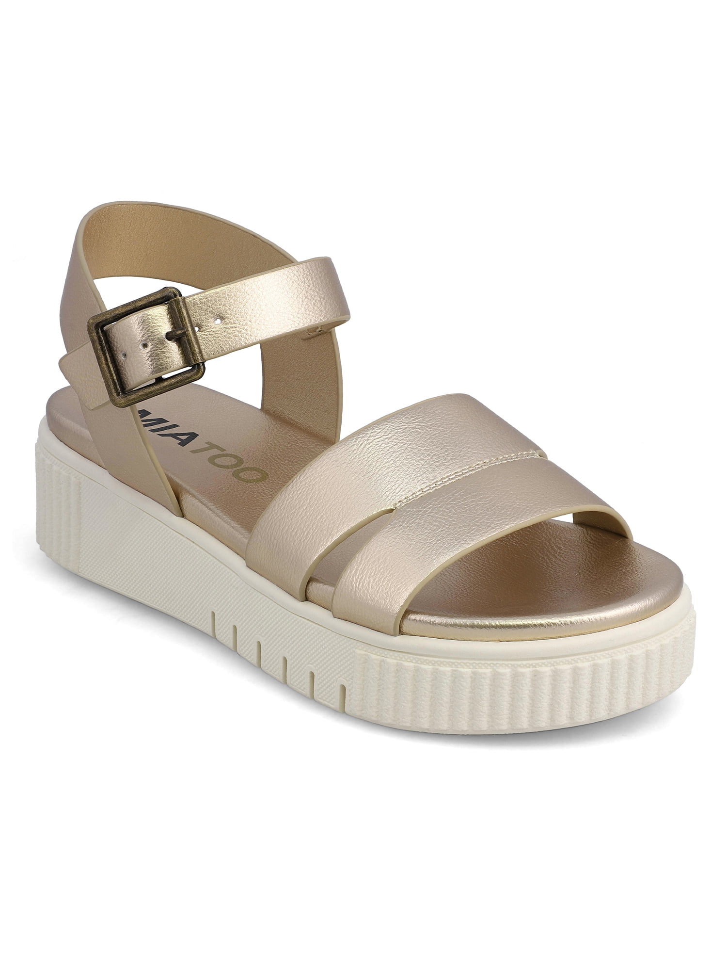 MIA TOO Women's Damarsia Platform Wedge Sandal