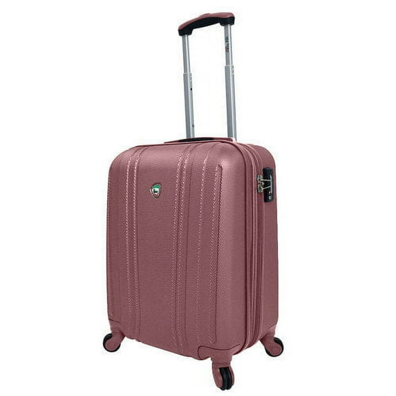 MIA TORO M1003-20in-PNK Perla Hardside Spinner Carry-On - Pink