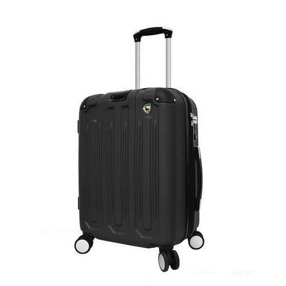 MIA TORO M1006-20in-BLK Metallo Composite Hardside Spinner Carry-On - Black