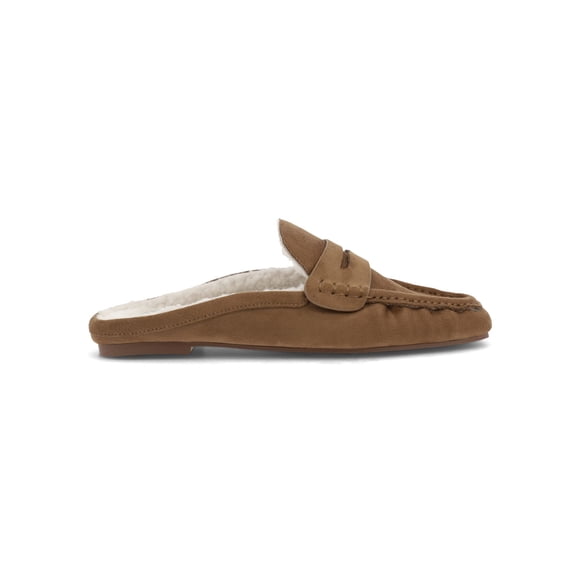 MIA Too Women's Nancyy-S Cozy Pleated Slip On Loafer Mule