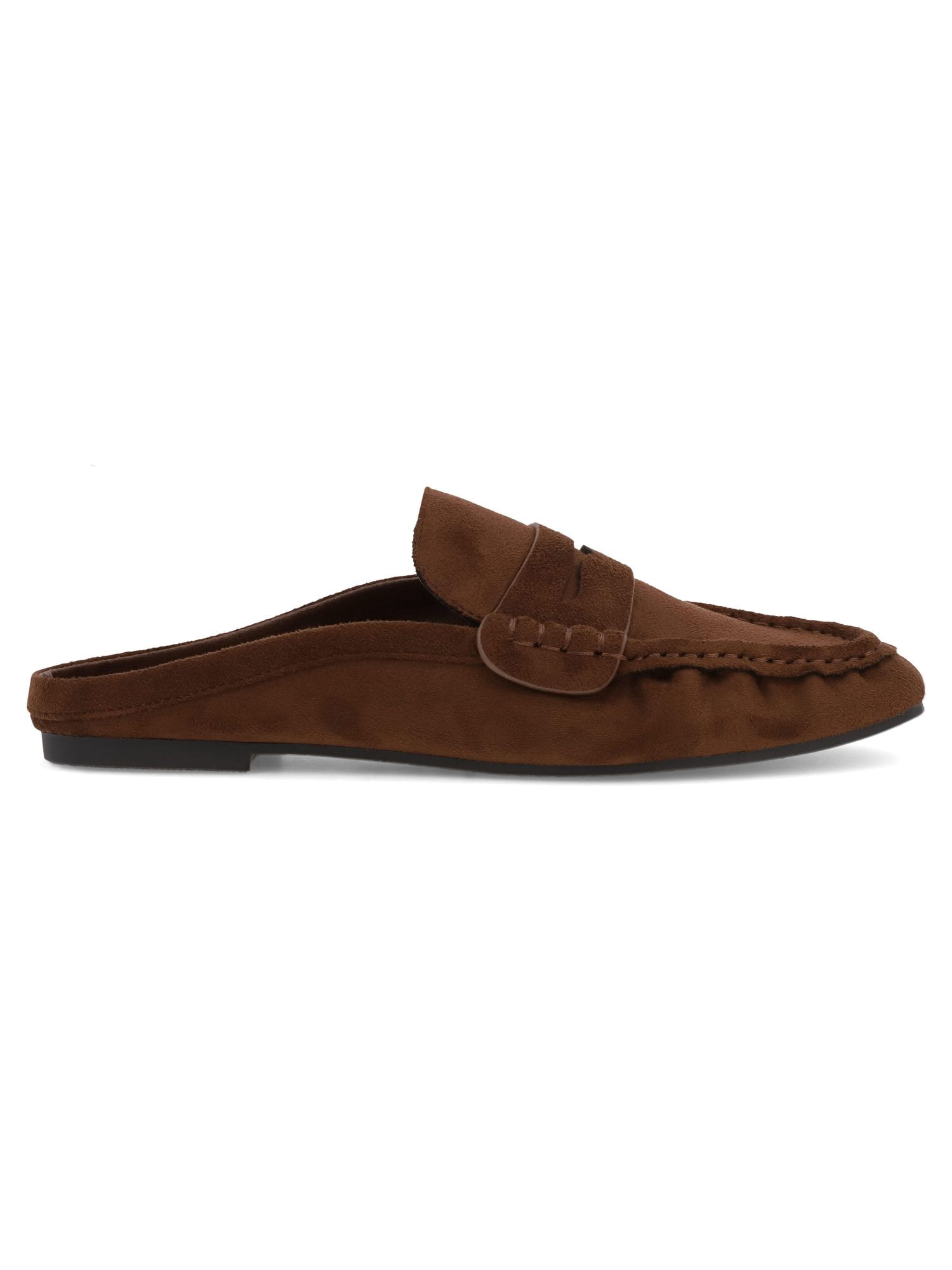 MIA Too Women's Nancyy Slip On Pleated Loafer Mule