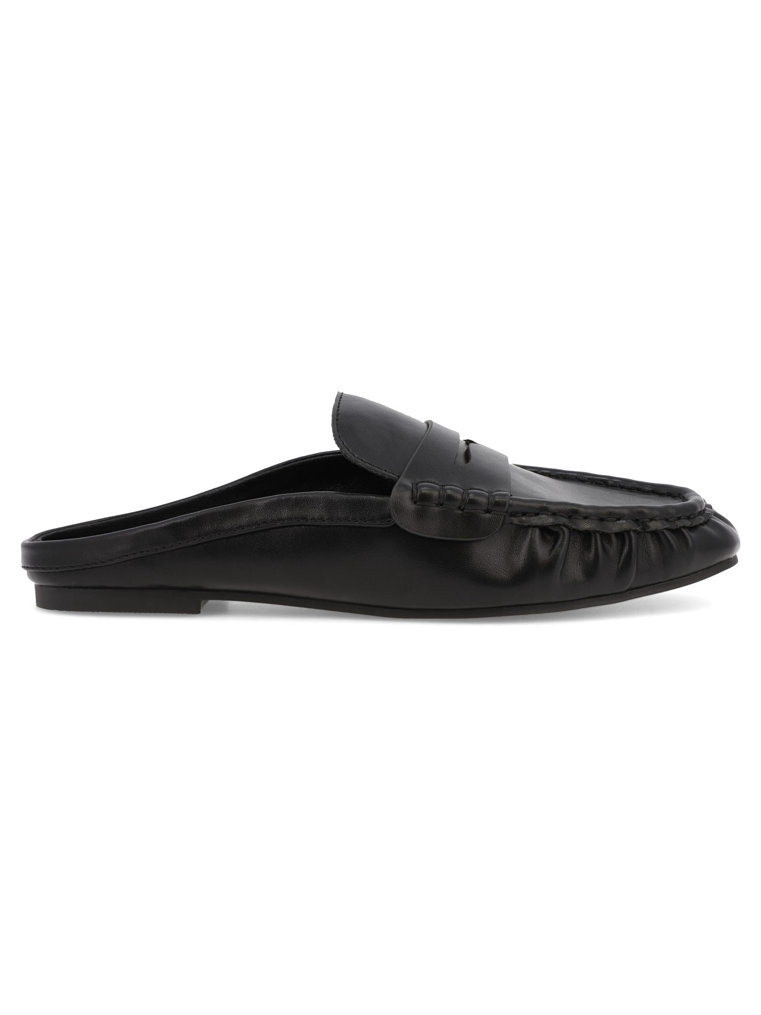 MIA Too Women's Nancyy Slip On Pleated Loafer Mule